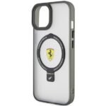 Ferrari FEHMP15MUSCAK iPhone 15 Plus /14 Plus 6.7" black hardcase Ring Stand 2023 Collection - imagine 6