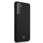 Mercedes MEHCS21SSILBK S21 G991 black hardcase Silicone Line - imagine 4