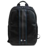 Backpack BMW BMBP15COMSCAKL 16" black Carbon Blue Stripes