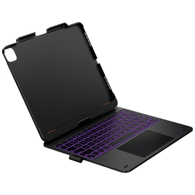 Case Flexbook Touch Typecase with keyboard for iPad Air 13" 2024/2025 black - imagine 5