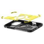 Spigen Tough Armor MAG iPhone 16 Pro Max 6.9" MagSafe gunmetal ACS08012 - imagine 6