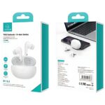 USAMS Bluetooth 5.3 Headphones TWSX-Don Series Dual mic ENC Wireless Purple/Purple BHUXD04 - imagine 10