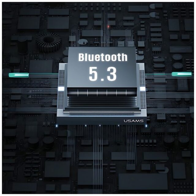 USAMS Bluetooth 5.3 Headphones TWSX-Don Series Dual mic ENC wireless white/white BHUXD02 - imagine 9