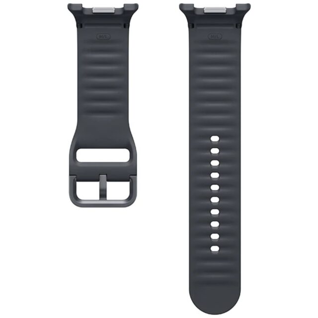 Band Samsung Sport for Galaxy Watch8 / Watch8 Classic (M/L) dark gray - imagine 2