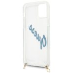 Guess GUHCP12MCRTVSBL iPhone 12/12 Pro 6,1" blue hardcase Script Vintage - imagine 7