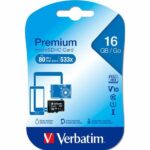 Verbatim 16GB microSDHC Card V10 black 44010 - imagine 3