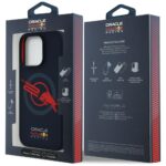 Case Red Bull HC Silicone ORBR20 Logo Red Lining to iPhone 16 Pro Max MagSafe navy blue - imagine 8