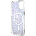 Guess GUHMP14SHLEOPWP iPhone 14 / 15 / 13 6.1" pink hardcase Leopard MagSafe - imagine 7