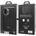 Case Audi GT Synthetic Leather MagSafe for iPhone 17 black - imagine 10