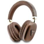 Headphones  Guess Bluetooth 5.3 4G Triangle Logo brown