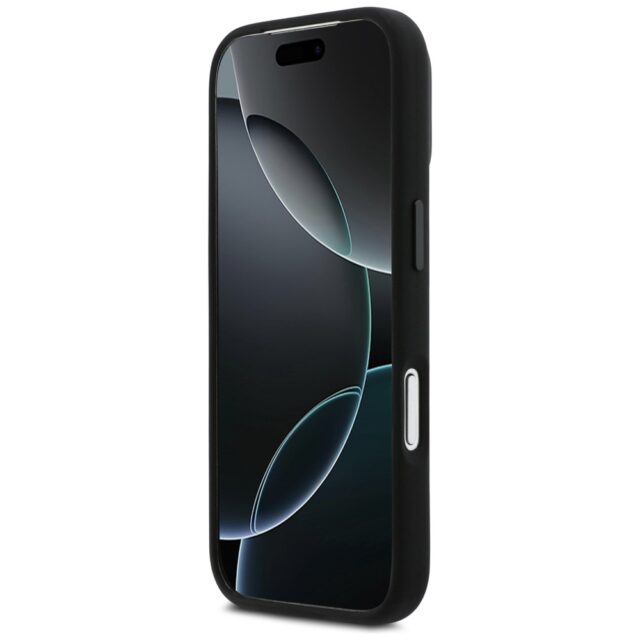 BMW M Silicon Tricolor Line MagSafe Case for iPhone 17 Pro Black - imagine 5