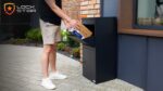 Extralink LockStar Parcel Box, 43x39x102cm Steel Package Locker - imagine 4