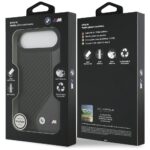Case BMW M Carbon Logo MagSafe for iPhone 17 Air anthracite - imagine 8