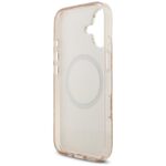 Guess IML Flowers Electro Pearl Strap MagSafe Case for iPhone 17 Pink - imagine 7