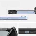 Case Spigen Tough Armor Pro Mag MagSafe for Samsung Galaxy Z Flip6 / Z Flip7 FE black - imagine 4