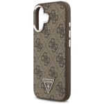 Case Guess 4G Triangle Logo MagSafe for iPhone 17 brown - imagine 6