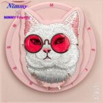 Nimmy Glasses Cool Cat MagSafe case for iPhone 16 pink - imagine 8