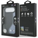 Case BMW M Carbon Logo MagSafe for iPhone 17 Air blue - imagine 8