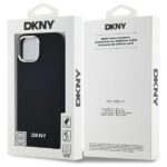 DKNY DKHMP15MPSCMCLK iPhone 15 Plus 6.7" czarny/black hardcase Plain Logo MagSafe - imagine 8