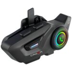 Motorcycle intercom Crown C10 Bluetooth 5.3 black - imagine 5