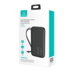 USAMS power bank PB56 10000mAh 2xUSB/USB-C/MicroUSB Fast Charge black 10KCD15001 (US-CD150) - imagine 6