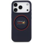 Red Bull Silicone Red Ring MagSafe Case for iPhone 17 Pro Navy Blue - imagine 3