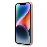 Karl Lagerfeld KLHMP14LSLKHLP iPhone 14 Pro 6,1" hardcase light pink Silicone Karl`s Head - imagine 5