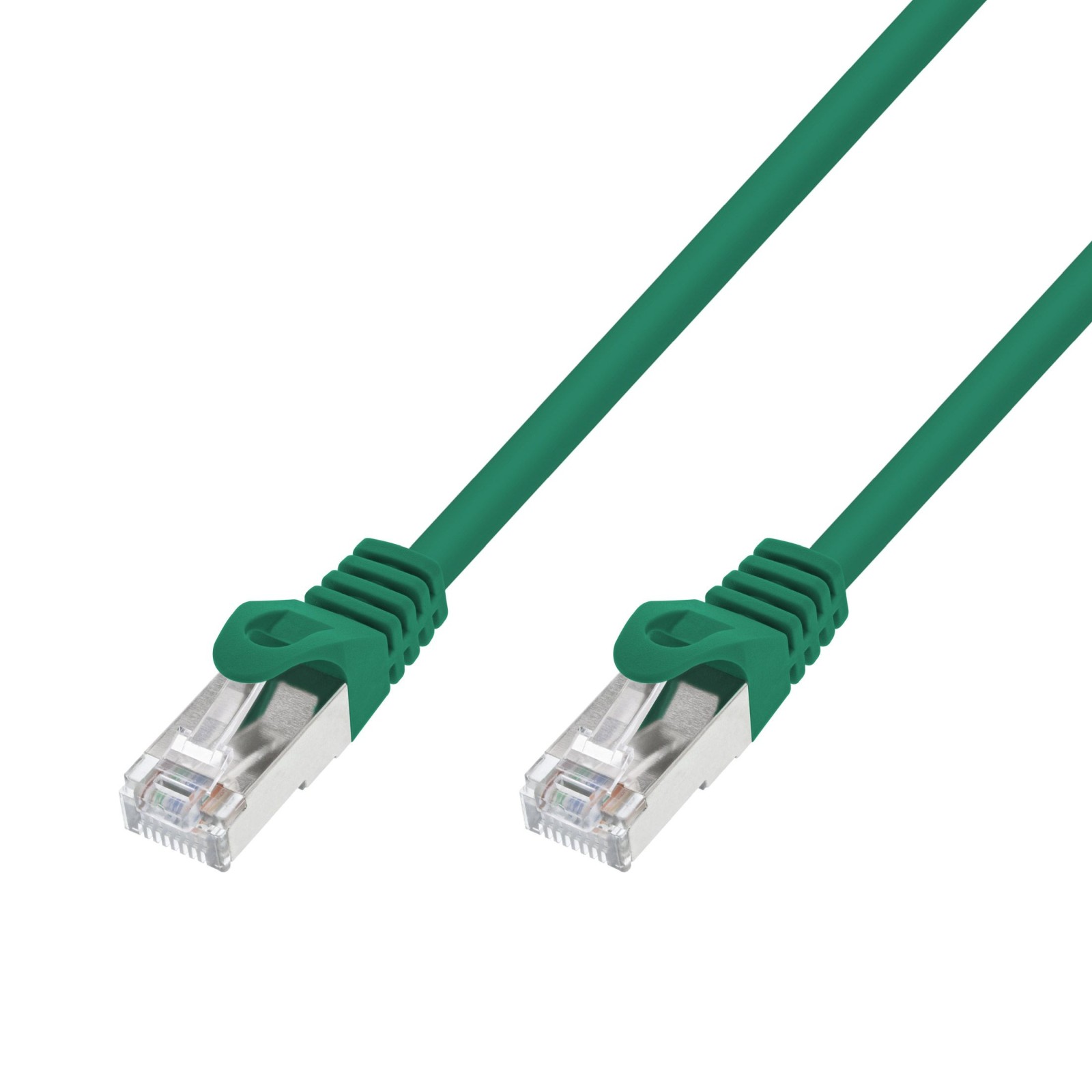 cps-c36d9bf0061fb9446aae99e9d0a9224b-2025-12-05-13-41-23 Extralink Cat.7 S/FTP 1m 20G Green Patch Cord LAN, Copper Network Cable Twisted Pair - imagine 1