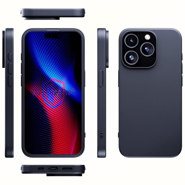 Case 3MK Matt Case Pro for iPhone 15 Pro - imagine 4