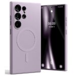 Mercury MagSafe Semi-Silicone Sam S24Ultra S928 lilac purple