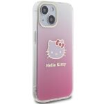 Hello Kitty HKHCP15SHDGKEP iPhone 15 /14 / 13 6.1" pink hardcase IML Gradient Electrop Kitty - imagine 4
