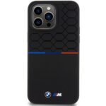 BMW BMHMP15X22SMPK iPhone 15 Pro Max 6.7" black hardcase M Silicone Pattern MagSafe - imagine 3