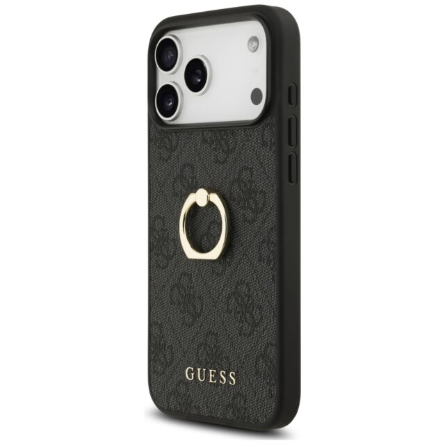 Case Guess 4G Ring Stand for iPhone 17 Pro Max black - imagine 2