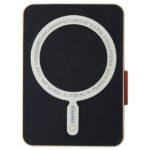 Wallet Skinarma Mirage Spunk Magnetic Grip Stand ivory - imagine 2