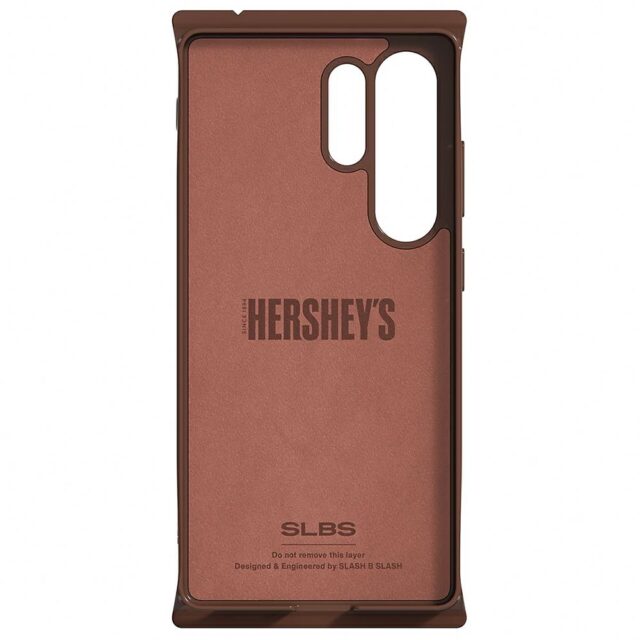 Case Samsung Hershey`s Milk Chocolate Snack for Galaxy S25 Ultra brown - imagine 3