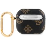 Guess GUA3PG4GPK AirPods 3 cover black 4G Hook - imagine 2