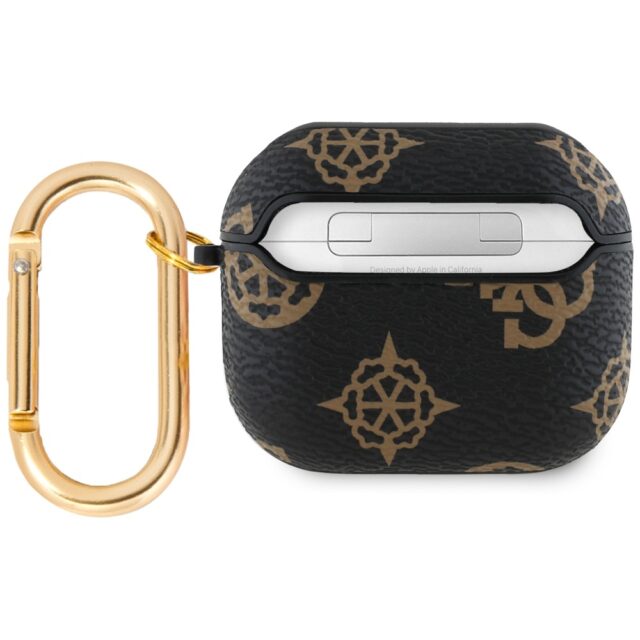 Guess GUA3PG4GPK AirPods 3 cover black 4G Hook - imagine 2