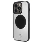 Mercedes MEHMP15X23ACMS iPhone 15 Pro Max 6.7" Silver Hardcase Leather & Aluminum MagSafe - imagine 2