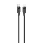 USAMS cable USB-C to Lightning 20W 1.2m PD Fast Charging Lithe Series black SJ566USB01 (US-SJ566)