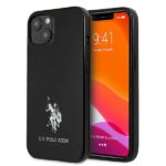 US Polo USHCP13MUMHK iPhone 13 6,1" black hardcase Horses Logo