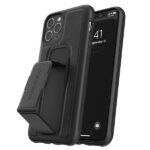 Diesel Grip Case Leather Look iPhone12/12 Pro czarny/black 42534