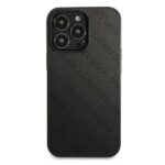 Karl Lagerfeld KLHCP13LPTLK iPhone 13 Pro / 13 6,1" hardcase black Perforated Allover - imagine 3