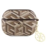 Guess GUAPPGCE4CW AirPods Pro cover brown GCube Charm