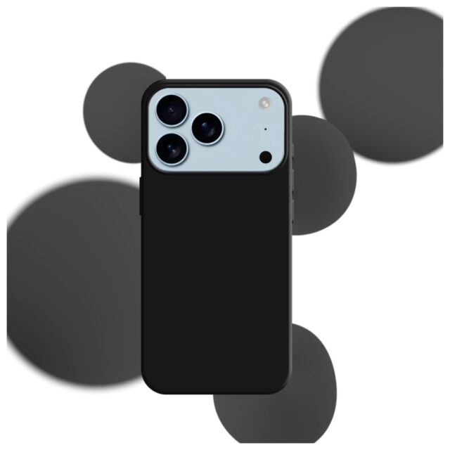 Case 3MK Silicone Case for Apple iPhone 17 Pro black - imagine 2