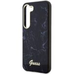 Guess GUHCS23SPCUMAK S23 S911 black hardcase Marble - imagine 6