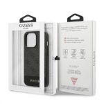 Guess GUHCP13LG4GLGR iPhone 13 Pro / 13 6,1" grey hardcase 4G Stripe Collection - imagine 8