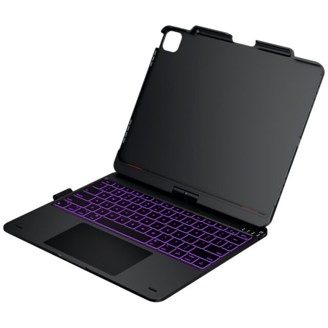 Case Flexbook Touch Typecase with keyboard for iPad Air 13" 2024/2025 black - imagine 4
