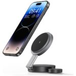 USAMS Foldable 3-in-1 15W Inductive Charge for Phone/Apple Watch/headphones CD234WXC01 (US-CD234) - imagine 3