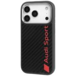 Case Audi R8 Carbon Fiber MagSafe for iPhone 17 Pro black - imagine 2