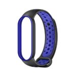 Beline Design Mi Band 7/6/5 strap black-blue - imagine 2